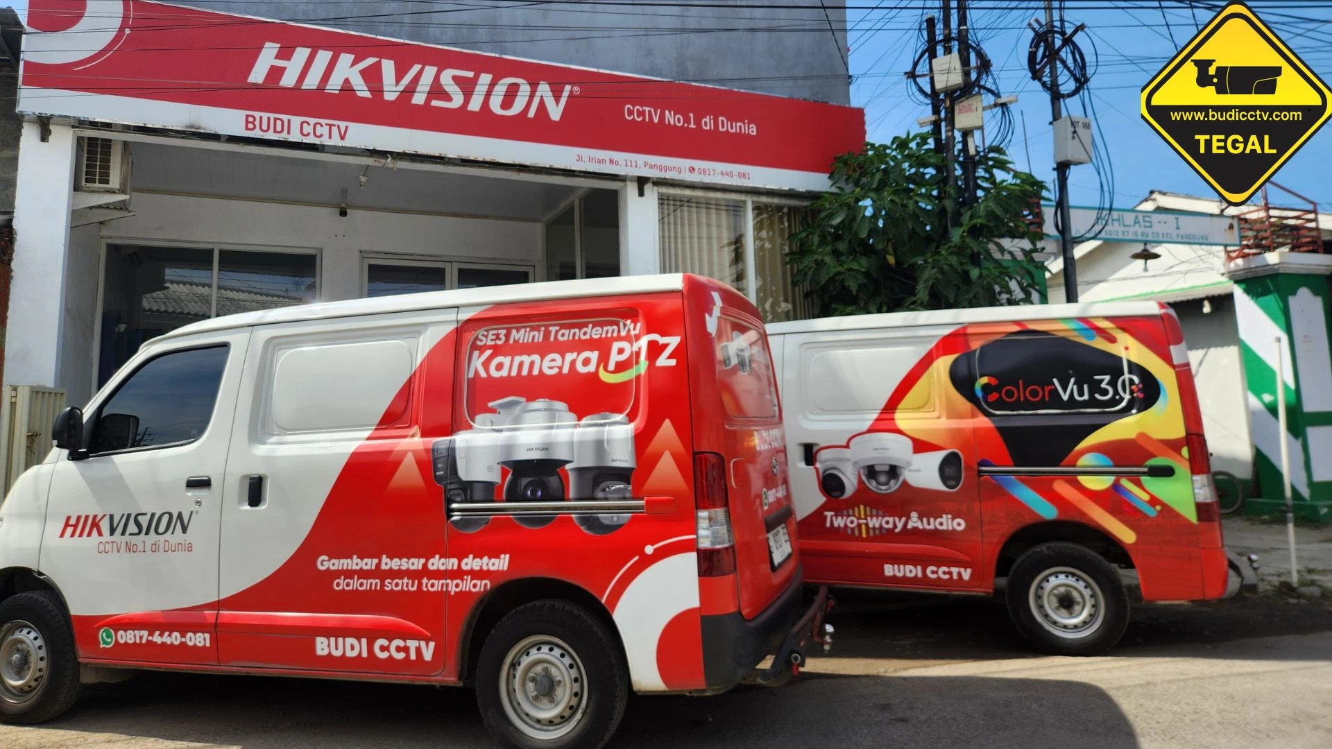 PASANG CCTV DI TEGAL BERGARANSI DAN TERPERCAYA - BUDI CCTV