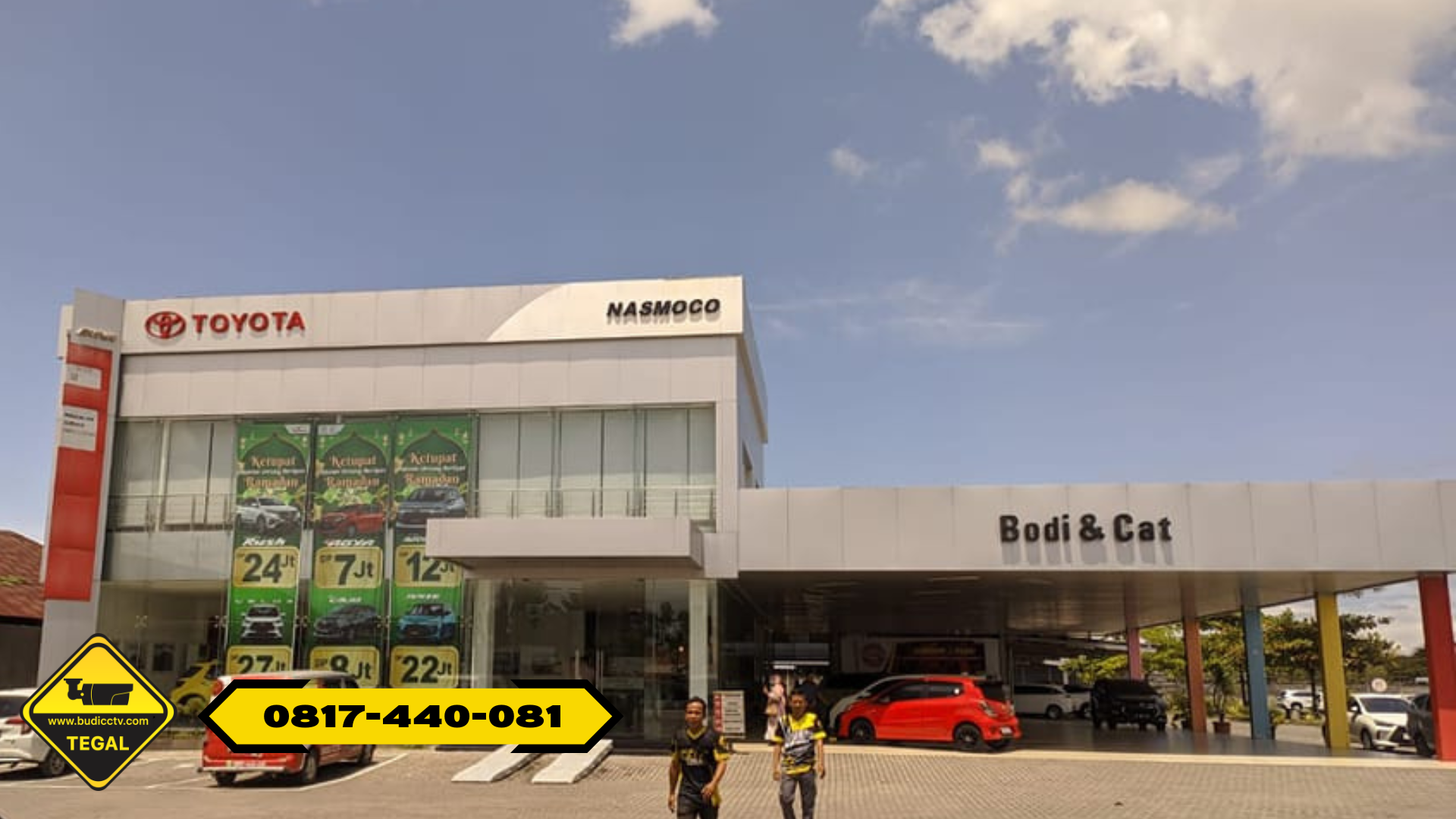 Maintenance CCTV di Toyota Nasmoco Brebes – Komitmen Budi CCTV dalam Menjaga Kualitas Keamanan